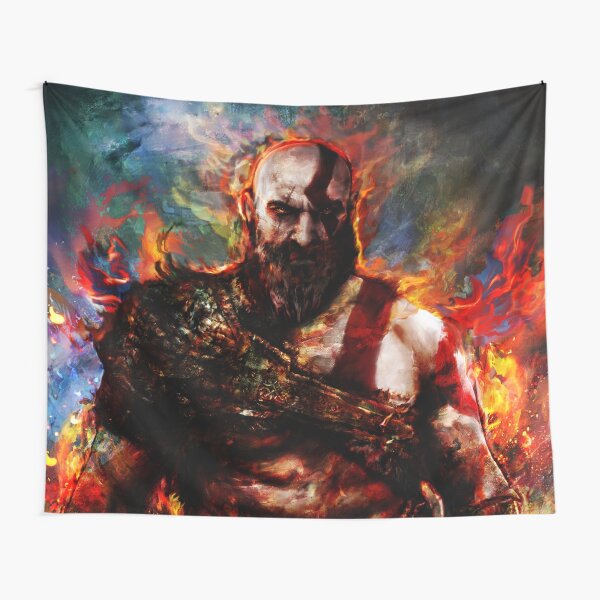 Kratos of war Tapestry