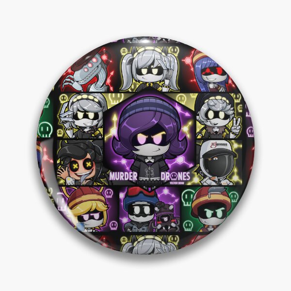 Item preview, murder drones fanart chibis designed and sold by Fanart work.