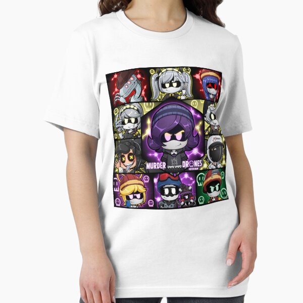 Item preview, murder drones fanart chibis designed and sold by vectordraw.