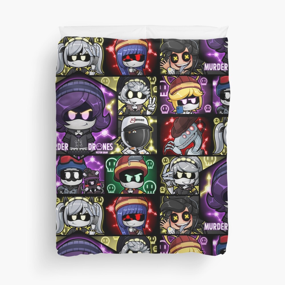 murder drones fanart chibis Mouse Pad