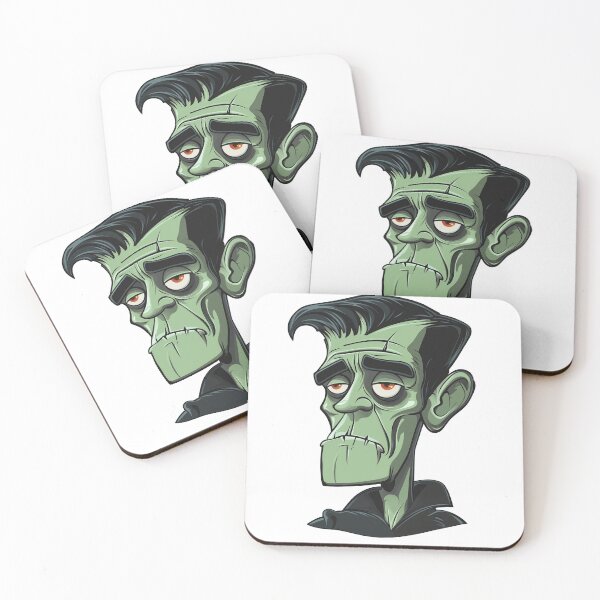 Item preview, Grumpy Frankenstein's Monster: Classic Horror Cartoon Art designed and sold by GameWeave.