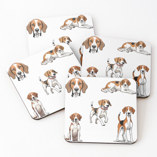 Item preview, American Foxhound Dogs designed and sold by TheAnimalZ00.
