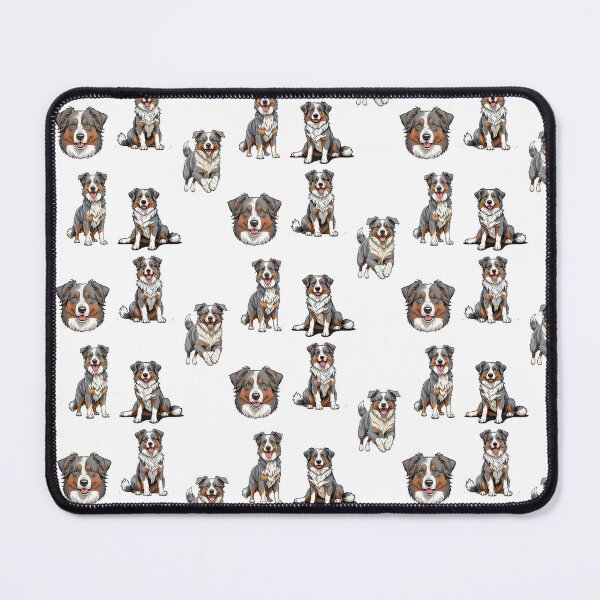 Item preview, Blue Merle Australian Shepherd Dogs designed and sold by TheAnimalZ00.