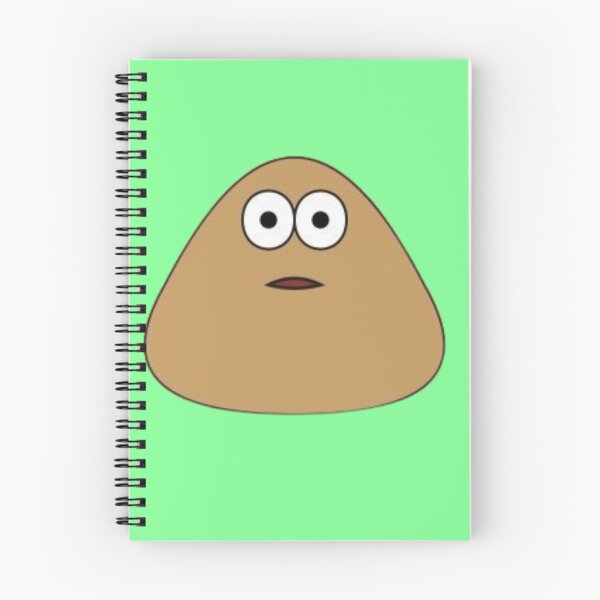 Item preview, Classic Pou Surprised Mouth Open Adult Pou Brown Alien Mobile Pet designed and sold by Neesu.