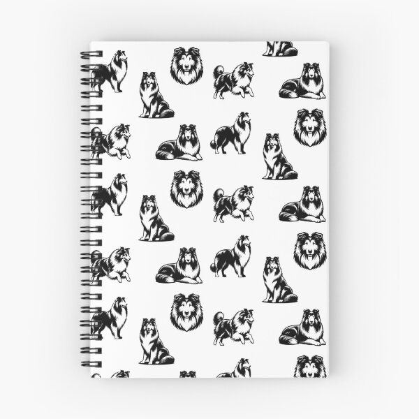 Item preview, Rough Collie Dogs Black Silhouette designed and sold by TheAnimalZ00.