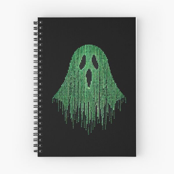 Item preview, matrix Inspired Ghost Futuristic Halloween Tech Art designed and sold by StickaTime.