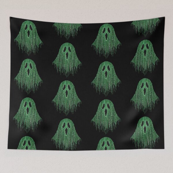 Item preview, matrix Inspired Ghost Futuristic Halloween Tech Art designed and sold by StickaTime.