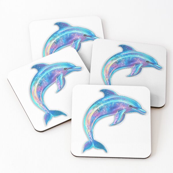 Item preview, Holographic Dolphin Sticker designed and sold by GameWeave.
