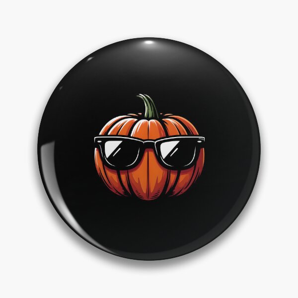 Item preview, Cool Pumpkin with Sunglasses Fun Fall Halloween Art designed and sold by StickaTime.