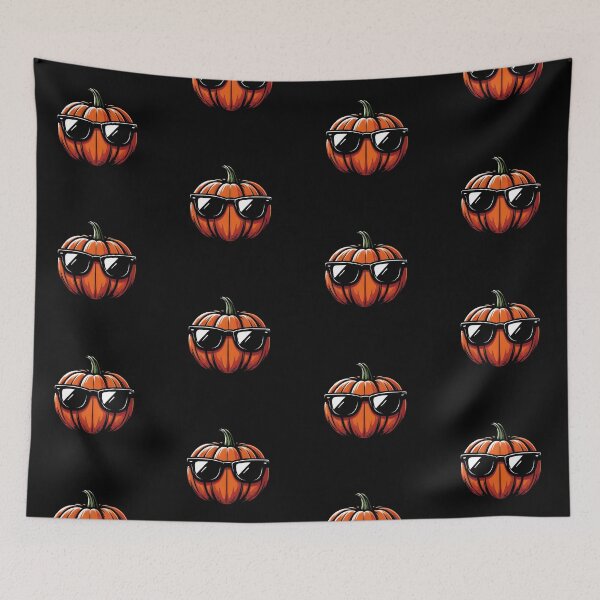 Item preview, Cool Pumpkin with Sunglasses Fun Fall Halloween Art designed and sold by StickaTime.