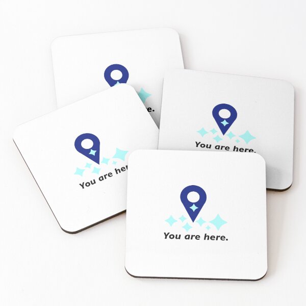 Item preview, You Are Here, GPS Map Icon designed and sold by Lemon-Thyme-Art.