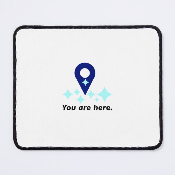 Item preview, You Are Here, GPS Map Icon designed and sold by Lemon-Thyme-Art.