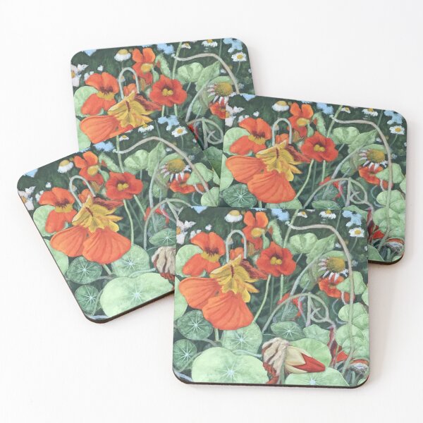Item preview, Summertime Nasturtiums designed and sold by Maggie Stanley.