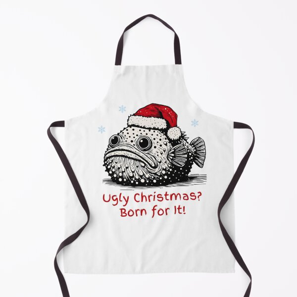 Item preview,  Funny BlobFish Ugly Sweater - Born for Ugly Xmas - Christmas Minimalist Animal Art designed and sold by BeaverFriends.
