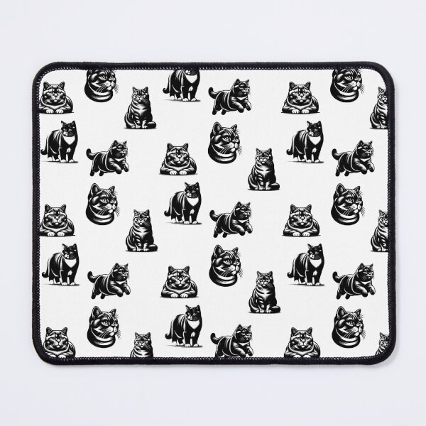 Item preview, British Shorthair Cats Black Silhouette designed and sold by TheAnimalZ00.