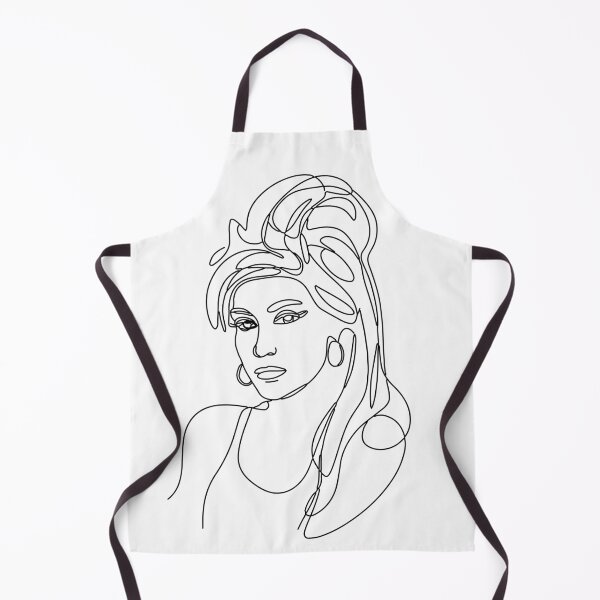 Item preview, Soulful Siren: A Minimalist Tribute - Amy - Single continuous line drawing designed and sold by H Jonas.