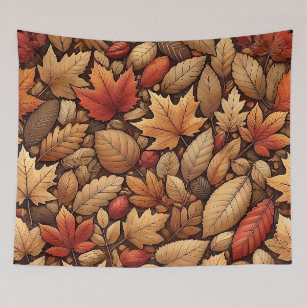 Item preview, Autumn Leaves Pattern Fall Foliage Illustration designed and sold by StickaTime.
