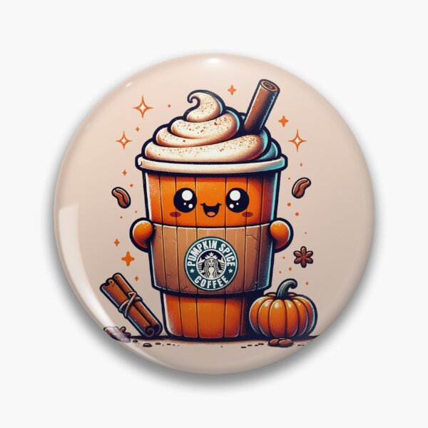 Item preview, Cute Pumpkin Spice Coffee designed and sold by BassHeadMomma.