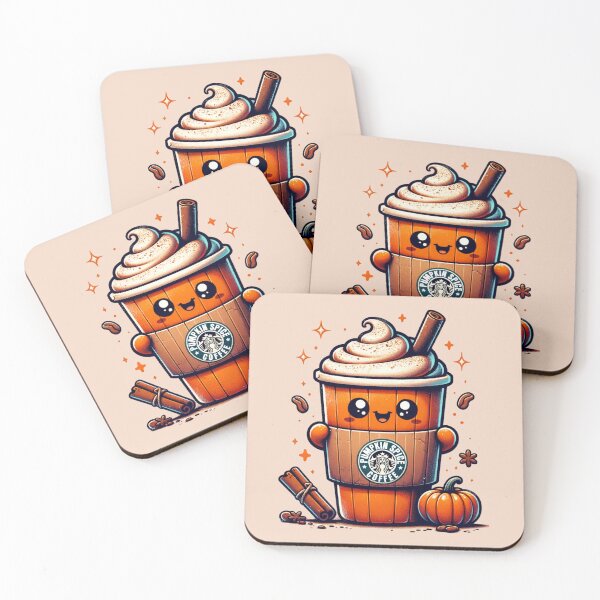 Item preview, Cute Pumpkin Spice Coffee designed and sold by BassHeadMomma.