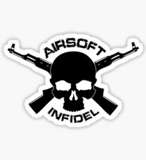 Airsoft Infidel Sticker