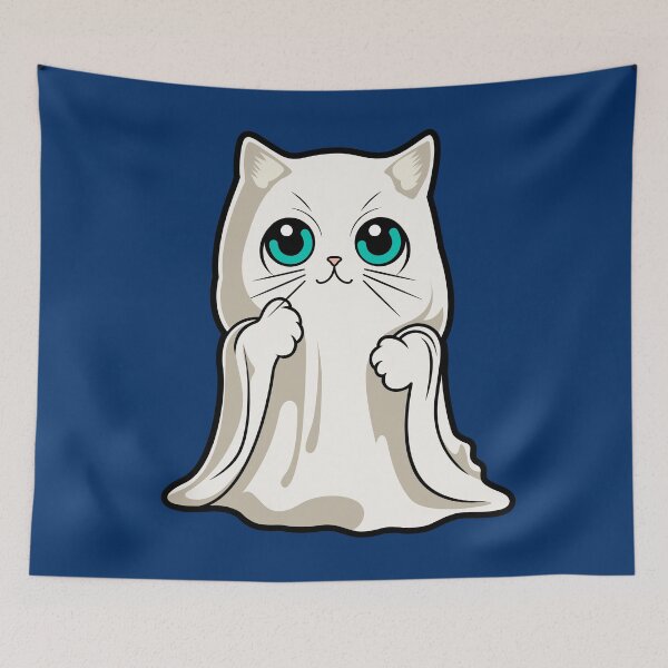 Item preview, Boo-tiful Kitten kawaii in Halloween designed and sold by Designial.