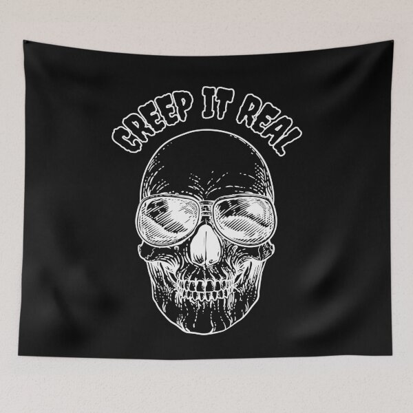 Item preview, Creep It Real Skull with Shades designed and sold by SimpleSteve.