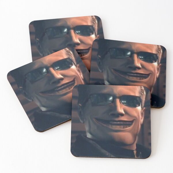 Item preview, Zombie Man Meme Smile Romantic Albert Wesker  RE5 designed and sold by Neesu.