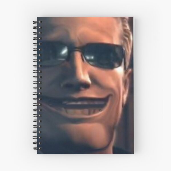 Item preview, Zombie Man Meme Smile Romantic Albert Wesker  RE5 designed and sold by Neesu.