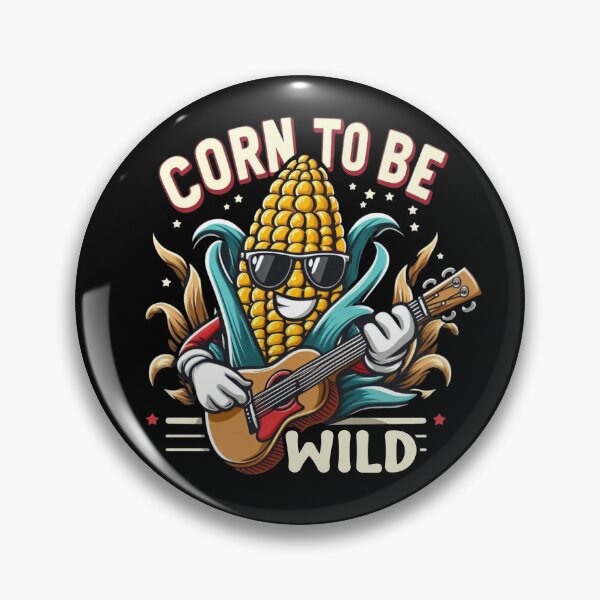 Item preview, Corn To Be Wild Funny Corn Lover Pun Corn Farmer Corn Gear designed and sold by DynamicDesign.