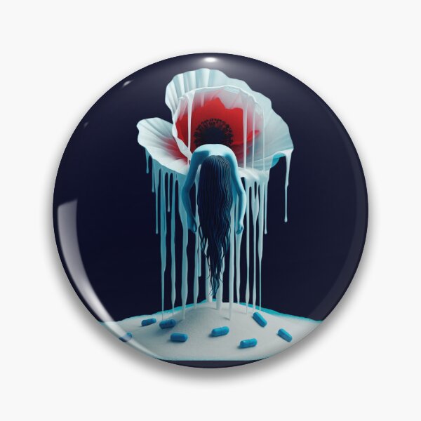 Item preview, Addiction Horror - Opium Poppy, Opiate Drugs, Screaming Withdrawal Nightmare, Horror designed and sold by SomniferumWars.