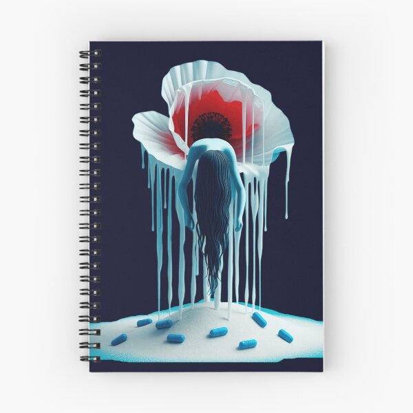 Item preview, Addiction Horror - Opium Poppy, Opiate Drugs, Screaming Withdrawal Nightmare, Horror designed and sold by SomniferumWars.