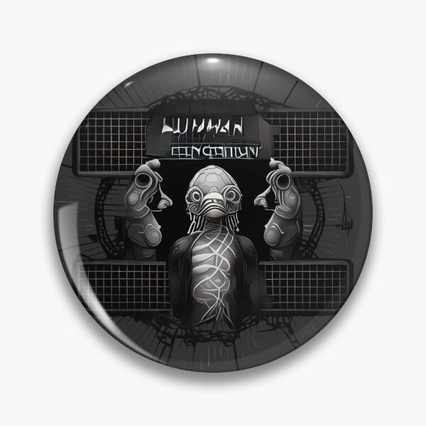 Item preview, Otherworldly Creature, black and white logo designed and sold by Chubuter.