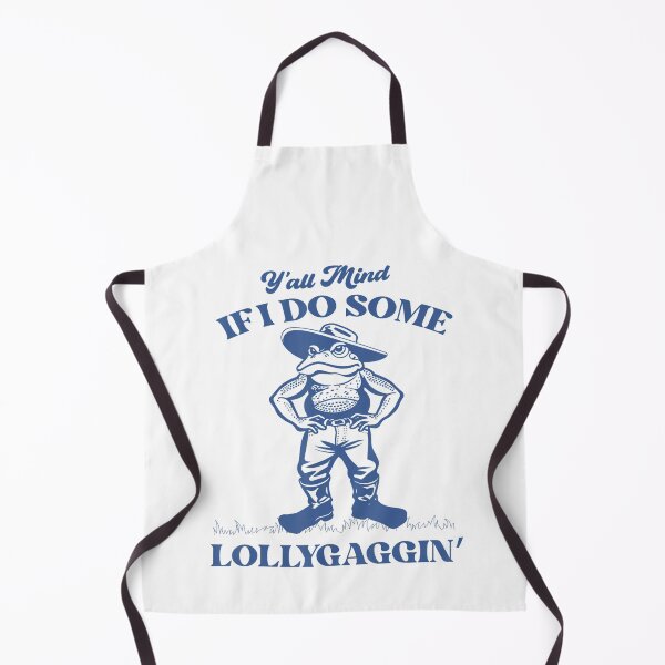 Item preview, Y'all Mind If I Do Some Lollygagging Cowboy Frog designed and sold by LeoVargasVelha.