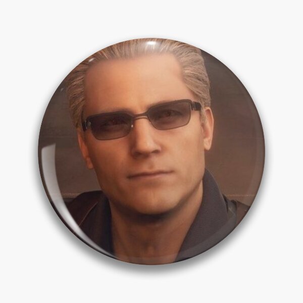 Item preview, Emo Sunglass Wearing Zombie Man Romantic Albert Wesker  RE4 Resident Evil 4 Remake designed and sold by Neesu.