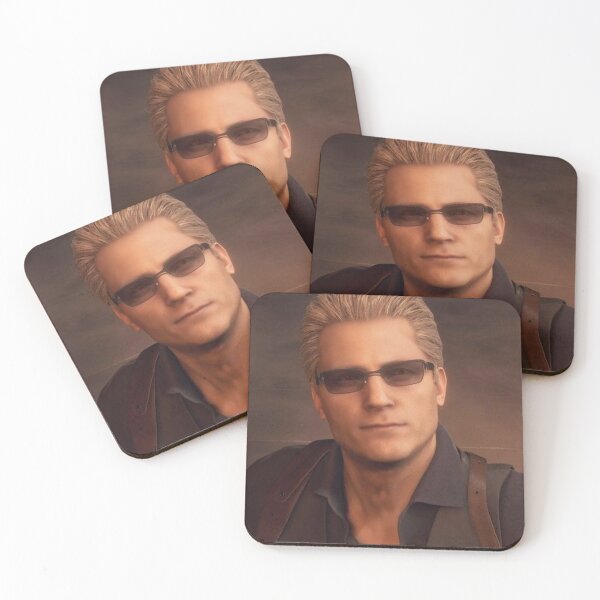 Item preview, Emo Sunglass Wearing Zombie Man Romantic Albert Wesker  RE4 Resident Evil 4 Remake designed and sold by Neesu.