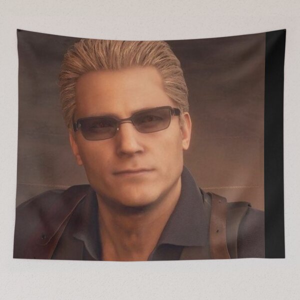 Item preview, Emo Sunglass Wearing Zombie Man Romantic Albert Wesker  RE4 Resident Evil 4 Remake designed and sold by Neesu.