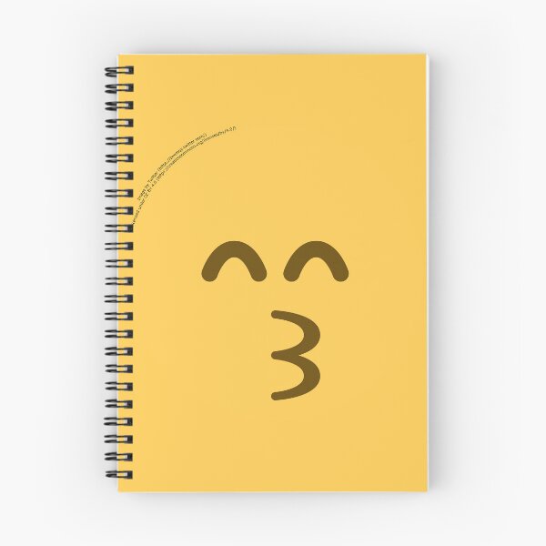 Item preview, Kissing Face with Smiling Eyes Emoji designed and sold by VeryRandomShop.