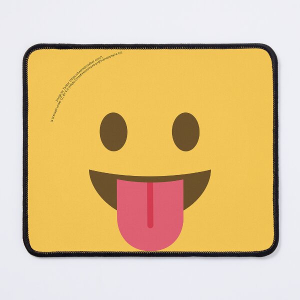Item preview, Face with Tongue Emoji designed and sold by VeryRandomShop.