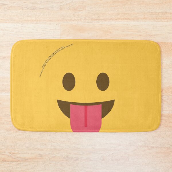 Item preview, Face with Tongue Emoji designed and sold by VeryRandomShop.