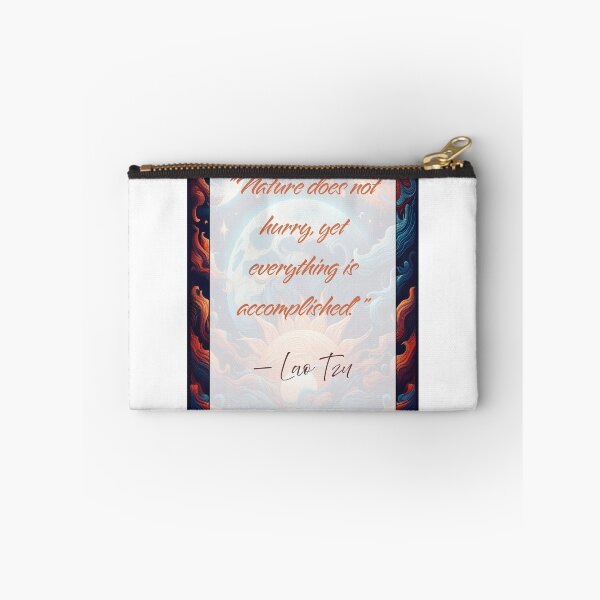 Item preview, "Nature does not hurry, yet everything is accomplished." — Lao Tzu designed and sold by CorinFox.