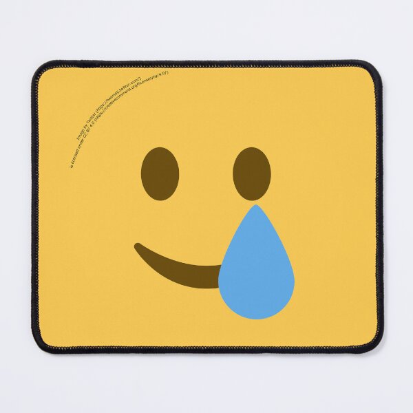 Item preview, Smiling Face with Tear Emoji designed and sold by VeryRandomShop.