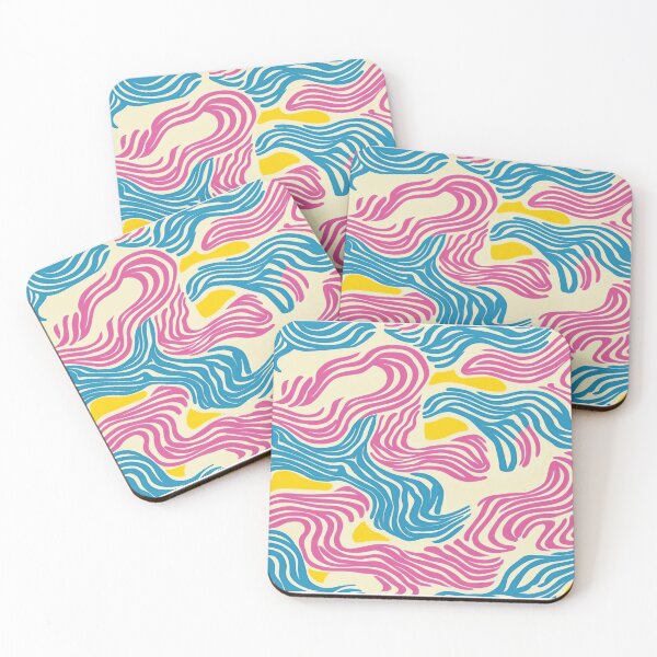 Item preview, Twisted Ribbons: Colorful Abstract designed and sold by Pujo Design.