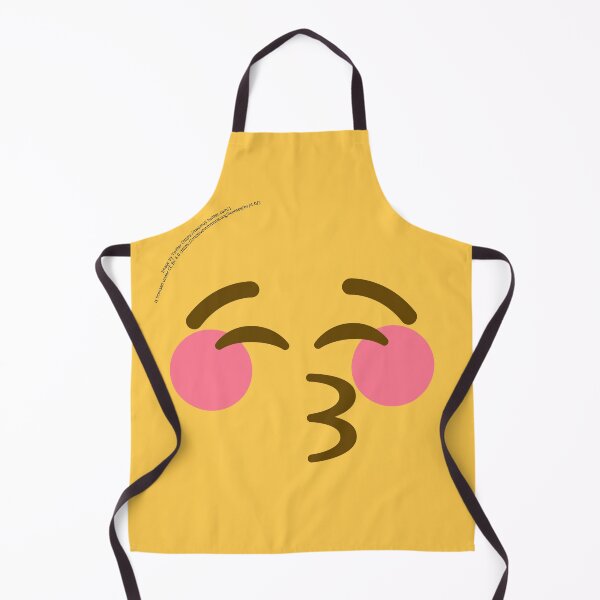 Item preview, Kissing Face with Closed Eyes Emoji designed and sold by VeryRandomShop.