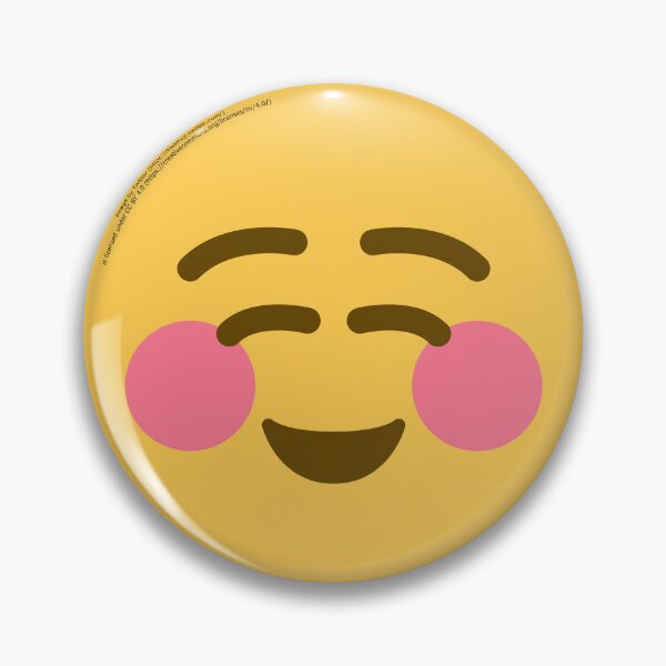 Item preview, Smiling Face Emoji designed and sold by VeryRandomShop.