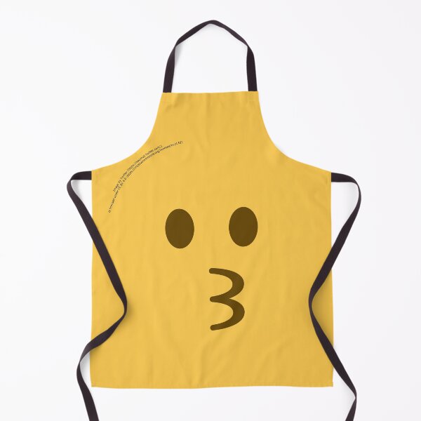Item preview, Kissing Face Emoji designed and sold by VeryRandomShop.
