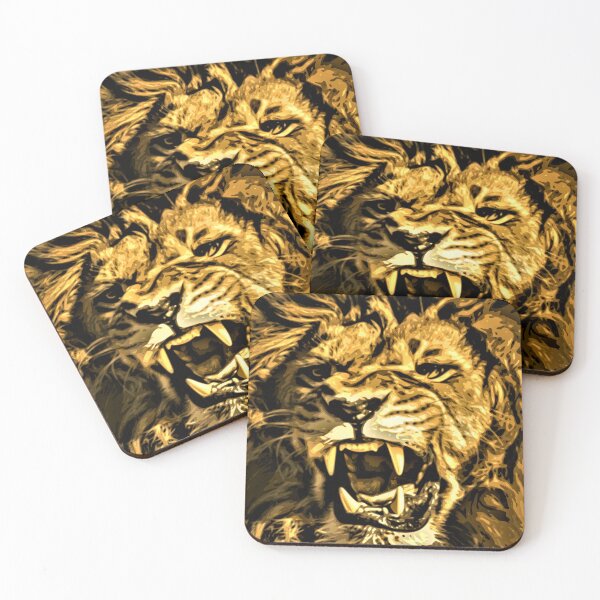 Item preview, Snarling Lion designed and sold by DesignFantazia.
