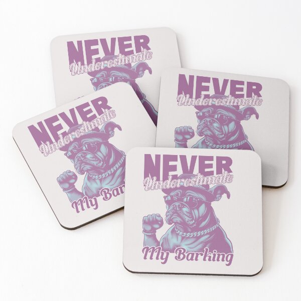 Item preview, Sassy Bulldog Never Underestimate My Barking designed and sold by AlienOccupation.