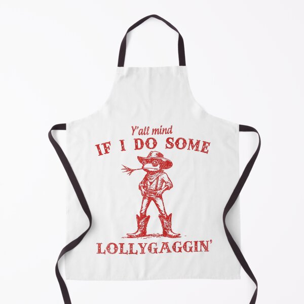 Item preview, Y'all Mind If I Do Some Lollygagging Funny Frog Cowboy designed and sold by LeoVargasVelha.