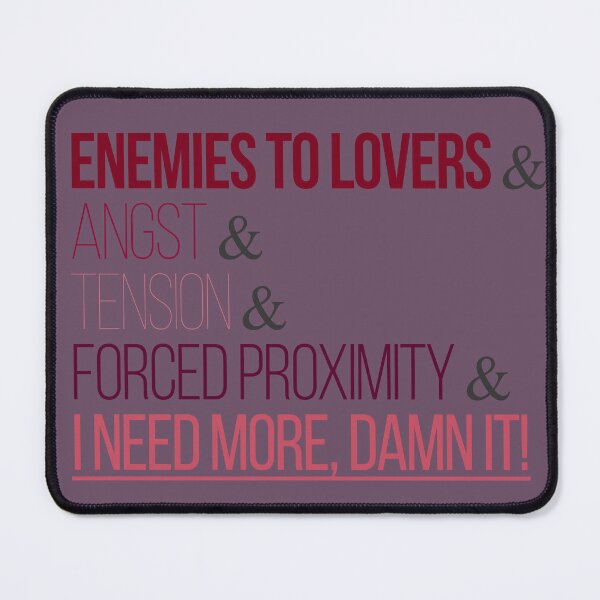 Item preview, Enemies to Lovers Plot Ampersand List designed and sold by onioceans.