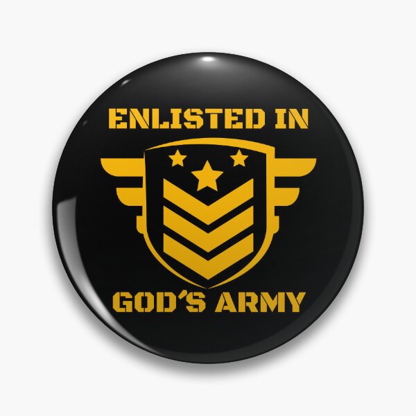 Item preview, Enlisted In God´s Army, Christian Faith designed and sold by MoriaStore.